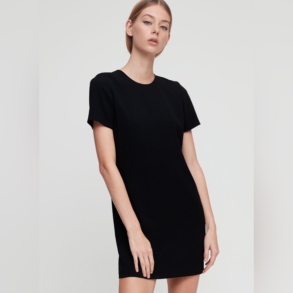Aritzia Babaton Black Patricio Dress Size 4 - Picture 4 of 12